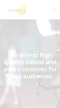 Mobile Screenshot of incubateproductions.com